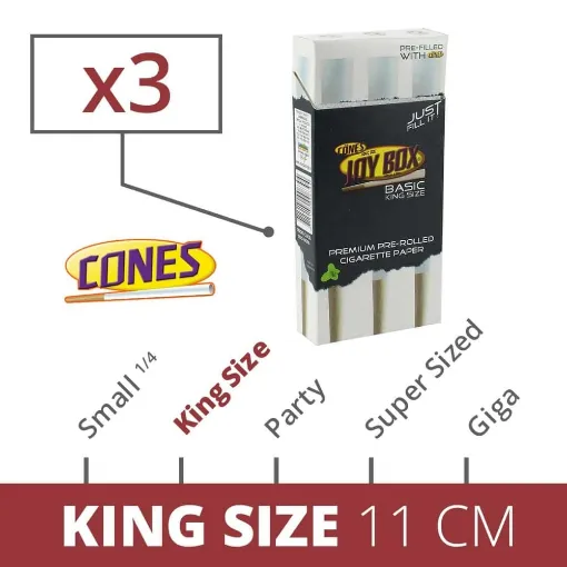 Picture of Cones Joy Box King Size X 3