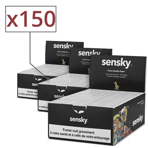 Picture of Sen Sky Slim Rolling Paper X50 Pack of 3