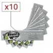 Picture of Blunt Wrap Silver Slim Rolling Paper X10