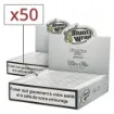 Picture of Blunt Wrap Silver Slim Rolling Papers X25 Pack of 2