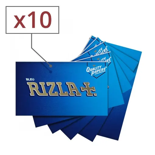 Picture of Blue Rizla Rolling Paper X10