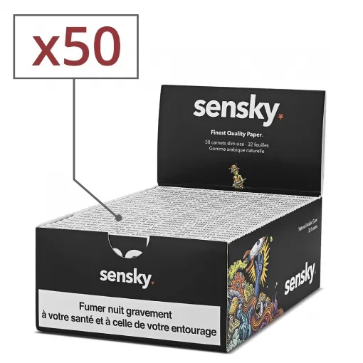 Picture of Sen Sky Slim Rolling Paper X50