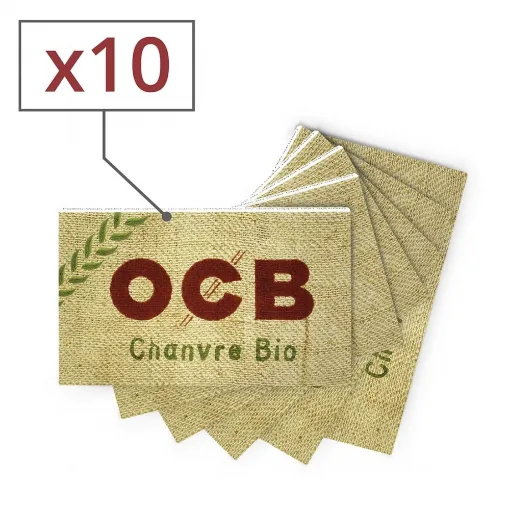 Picture of Rolling Paper Ocb Organic Hemp X 10