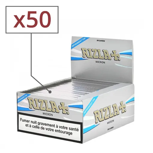 Picture of Rizla + Micron Slim Rolling Paper X 50