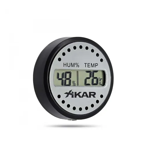 Picture of Round Xikar Digital Thermohygrometer