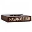 Picture of Ashtray Havana Club Square Brown Double