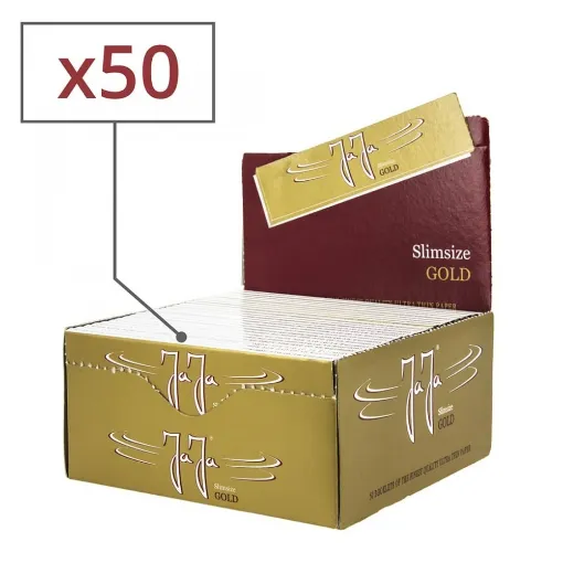 Picture of Jaja Gold Slim Rolling Paper X 50