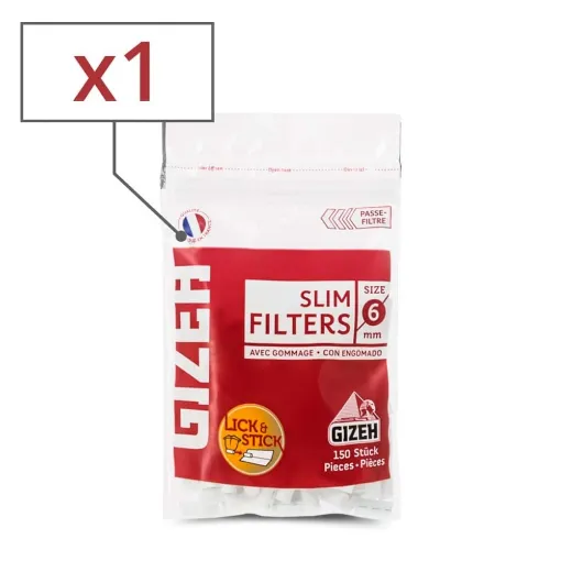 Picture of Gizeh Slim Filters X 1 Bag