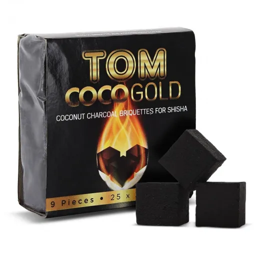 Tom Cococha - Premium Gold Shisha Charcoal - product image