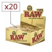 Picture of Pre-Rolled Raw Cardboard Filter X 20