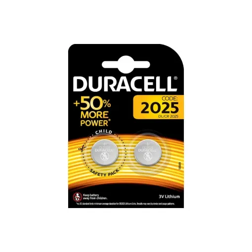 Picture of Duracell Cr2025 Lithium Battery X 2