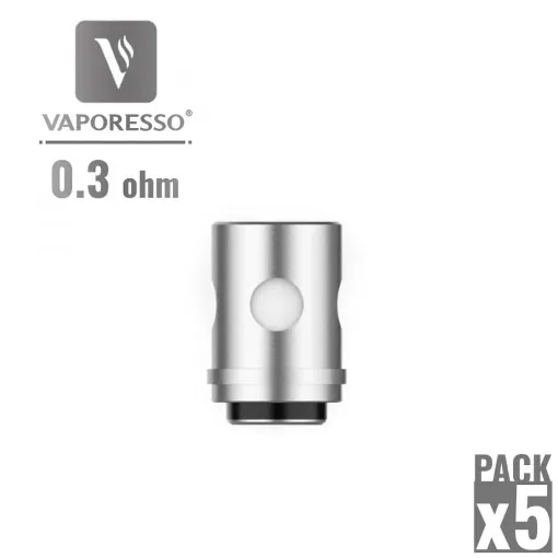 Picture of Coils Vaporesso Euc Veco Traditional 0.3 ? Pack of 5