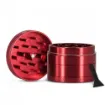 Picture of Grinder Dark Dice Alu 4 Parts 50Mm Red