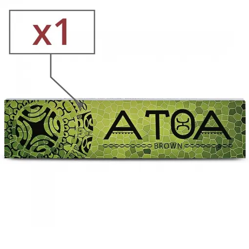 Picture of Atoa Slim Brown Rolling Paper X 1