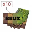 Picture of Rolling Paper Beuz Regular Brown X10