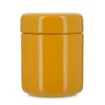 Picture of Yellow Ceramic Tobacco Jar