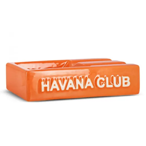 Picture of Ashtray Havana Club Rectangular El Segundo Orange