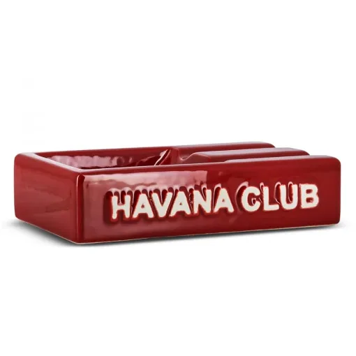 Picture of Ashtray Havana Club Rectangular El Segundo Red