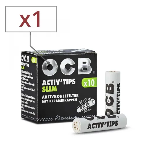 Picture of Activ' Tips Slim Ocb Filters X 1