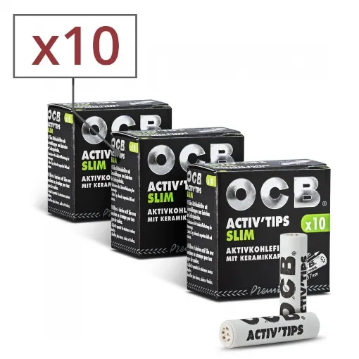 Picture of Activ' Tips Slim Ocb Filters X 10