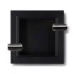 Gentili - Carbon Cigar Ashtray with Chrome Rests product image