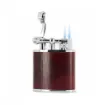 Picture of Table Lighter Peter Charles Paris Red Leather