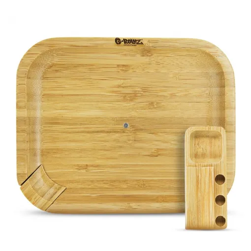 G-rollz - Bamboo Medium Rolling Tray 20x16 cm product image