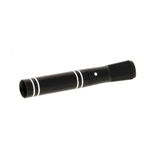 Picture of The White Spot Short Cigarette Holder with Black and Chrome Filt