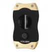 Picture of Brushed Gold Colibri V Cut Cigar Cutter