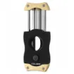 Picture of Brushed Gold Colibri V Cut Cigar Cutter