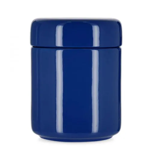 Picture of Blue Ceramic Tobacco Jar