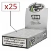 Picture of Short Rolling Papers 1.25 Blunt Wrap Silver X 25