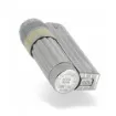 Picture of Super Triplex Chrome Petrol Lighter Yellow and Blue Imco