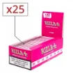 Picture of Rizla Regular Rolling Paper + Micron Pink Edition X 25