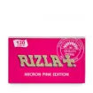 Picture of Rizla Regular Rolling Paper + Micron Pink Edition X 25