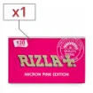 Picture of Rizla Regular Rolling Paper + Micron Pink Edition X 1