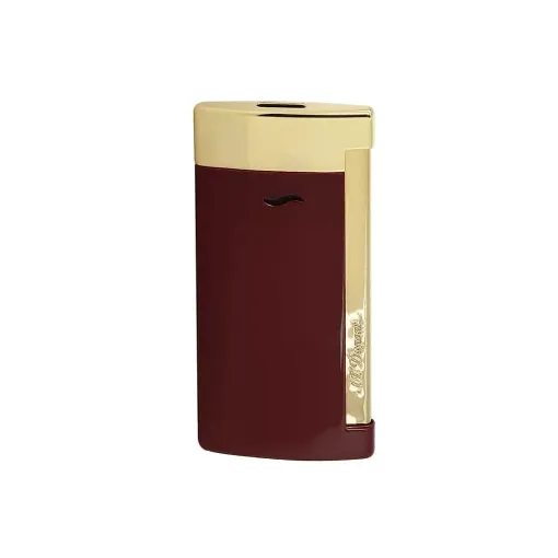 Picture of Lighter St Dupont Slim 7 Red and Gold