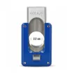 Picture of Cigar Cutter Elie Bleu Double Blade Blue Lacquered