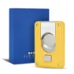 Picture of Cigar Cutter Elie Bleu Double Blade Yellow Lacquered