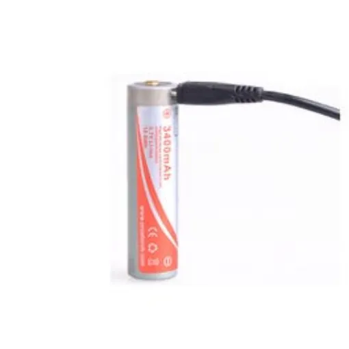 Picture of Orcatorch 18650 Rechargeable Battery USB Charge 3400 mAh