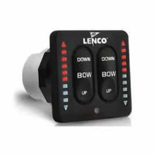 Picture of Lenco Standard Double Control Panel with LED - For Simple Flap Actuator - Lenco