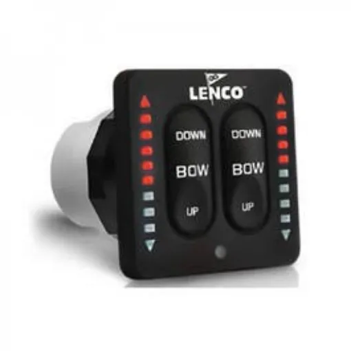 Picture of Semi-Integrated Double Control Panel with LED - For Double Flap Cylinders - Lenco