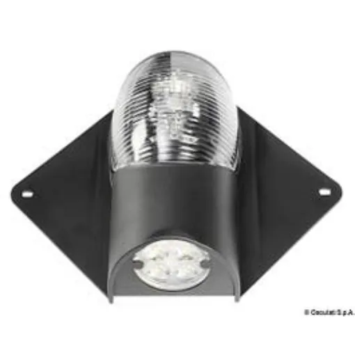 Picture of Bow Navigation Light 225° White with LED Deck Light - For Boats Up to 20m