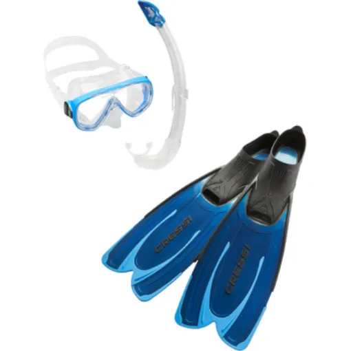 Picture of Cressi Sub Aqua Snorkel Mask Fins Kit