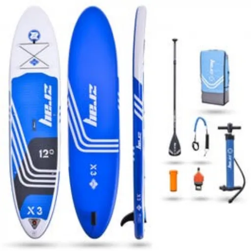 Picture of X-Rider Epic X3 12' Inflatable Paddle Pack Zray (sup.pump.paddle.leash)