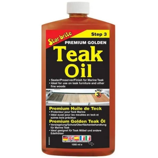 Picture of Teak Oil - Premium Golden Oil - Star Brite