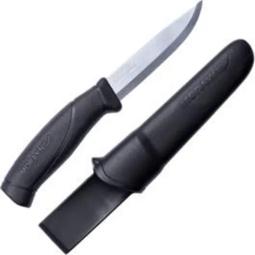 Picture of Mora Companion Black Stainless Steel Knife - Morakniv