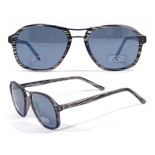 SDL - Men's Sunglasses with Grey Lenses - FISP054 C3 product image