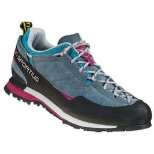 Picture of La Sportiva Women's Boulder X Slate Red Plum Shoes