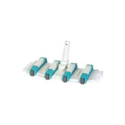 Picture of Premium 8-Wheel Pool Brush Head - Gre